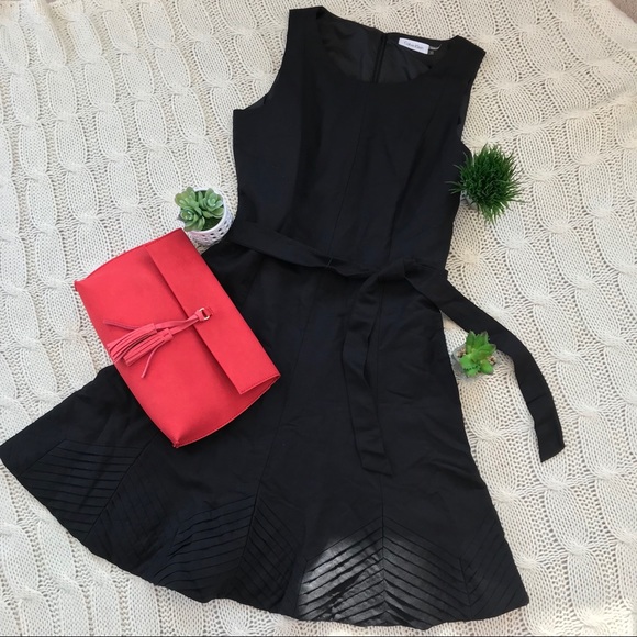 Calvin Klein Dresses & Skirts - Calvin Klein Classic Sleeveless Linen Dress Sz 8